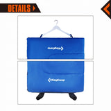 KingCamp Envelope Sleeping Bag 4 Season Lightweight Comfort with Compression Sack Camping Backpack 26F/-3C