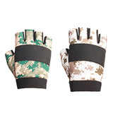 Hot Santo Outdoor Tactical Lightweight Camouflage Semi Finger Gloves One Pair Best price