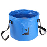 Aotu Collapsible Bucket Multifunctional Folding Bucket For Camping Hiking Live Fishing Water Storage Pesca tools