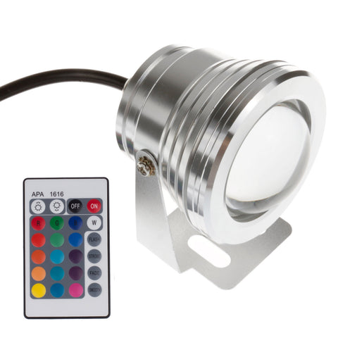 IP65 10W RGB LED Underwater Light Spotlight LED Light DC 12V